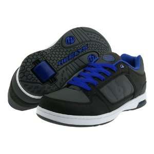 Heelys Double Threat Skate Shoes 7748   Gray/Black/Blue   Size 10 
