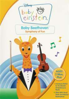 Disney   Baby Einstein Baby Beethoven   Symphony of Fun   DVD 