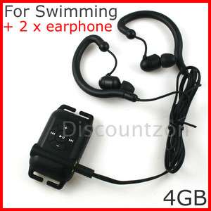 Sport/Swimming/Spa/Running Waterproof  Player 4GB  