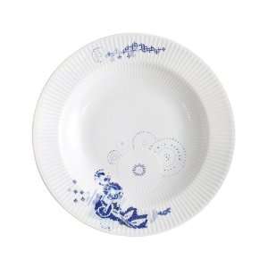   Thuringia indigo soup plate deep 8.66 inches: Kitchen & Dining
