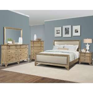 South Bay Queen Bed in Creamy NaturalKlaussner 788SOUTHBAYQUEEN