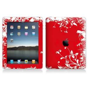  RED FLORAL Style Design Apple iPad 3G Wifi 16GB 32GB 64GB 