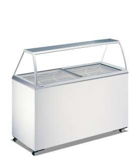 Caravell Deluxe Ice Cream Dipping Cabinet, Lighted, 61  