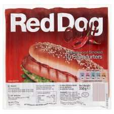 Red Dog Chilli Frankfurters 350G   Groceries   Tesco Groceries