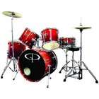 GP Percussion Professional Complete 5 Piece Drum Set