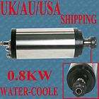 HIGH SPEED 0.8KW WATER COOL SPINDLE MOTOR FOR ENGRAVING MILL&GRIND c6