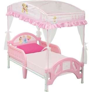 Delta Disney Princess Toddler Bed with Canopy at 