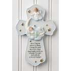 Roman Pack of 4 Sweet Dreams Religious Angel Baby Hanging Wall Crosses 