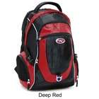 calpak alpine laptop backpack color deep red