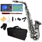   Alto Saxophone + Case, Accessories,Free Chromatic Tuner with Metronome