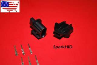 H13 9008 Male connectors HID Plug Socket adapters FORD  