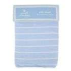 Small Wonders Blue Striped Crib Sheet   Boy