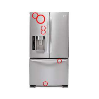 LG LFX25975ST 25 Cu.Ft. French Door Refrigerator P5593  