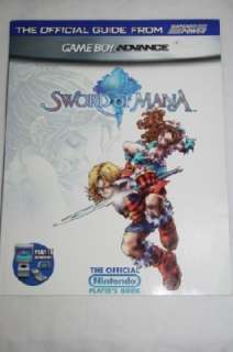 Game Boy Advance Sword of Mana Players Guide  
