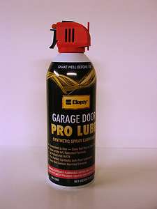 Clopay Garage Door Pro Lube Synthetic Spray Lubricant 9 OZ Can  