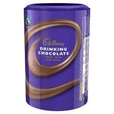 Cadbury Fair Trade Drinking Chocolate Add Milk 250G   Groceries 