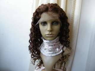 Water Wave 20inch 2#/30# Lace Front Wig 100% Human Hair Small Cap 