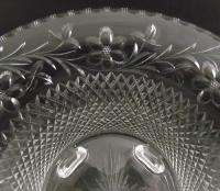 Cambridge Glass 4 Toed Center Bowl~Cut Flowers #622  