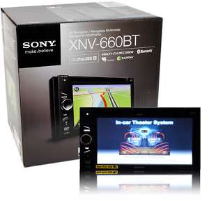 Sony XNV 660BT 6.1 Touch screen/DVD/GPS receiver   New  