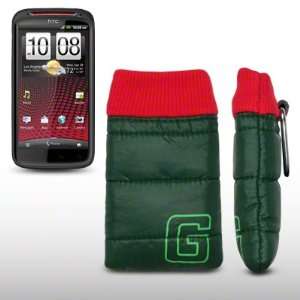   XE DOWN JACKET STYLE POUCH CASE BY CELLAPOD CASES GREEN Electronics