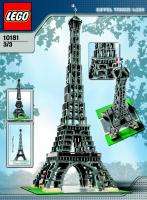 INSTRUCTIONS ONLY City LEGO Eiffel Tower set 10181 FREE  