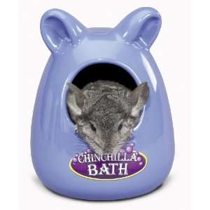  Super Pet Ceramic Large Chinchilla Bath, Colors Vary: Pet 