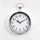 Ashton Sutton Walter Silver Pocket Watch Wall Clock