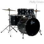 Gretsch Renegade 5pc Complete Drum Set w/Hardware+Cymbals  Metallic 