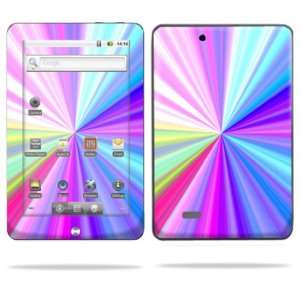   Decal Cover for Coby Kyros MID7015 Tablet Rainbow Zoom: Electronics