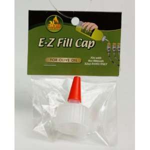  E Z Fill Cap For Olive Oil, Funnel Cap, Fits on 32 Oz 