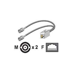  4Pk 75 120 Ohm Adapter Cable Electronics