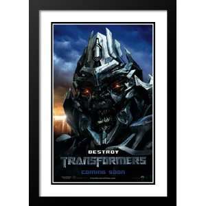  Transformers 32x45 Framed and Double Matted Movie Poster 