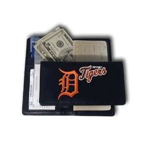  MLB Detroit Tigers Leather Checkbook Cover Sports 