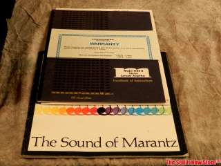 Vintage Marantz 1200B 1200 B Silver Face Stereo Console Amplifier Amp 