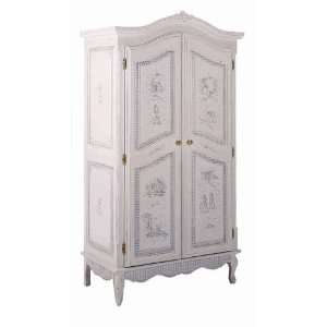  full door french armoire (toile)