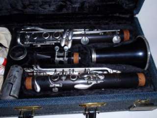   1973 Leblanc MAHOGANY Wood Paris NOBLET 27 Clarinet lr  