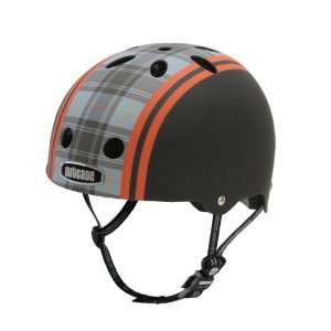  Nutcase Black Plaid Matte Multi Sport Helmet