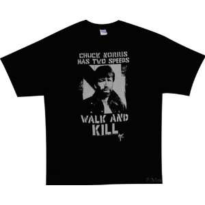 Chuck Norris T shirts Two Speeds:  Sports & Outdoors