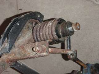 This is a used suspension off a 1995 Arctic Cat Puma snowmobile.