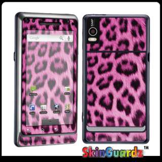   Leopard Vinyl Case Decal Skin To Cover Your MOTOROLA DROID 2 A955
