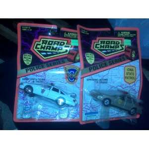  ROAD CHAMPS POLICE SERIES (IOWA & COLORADO) Toys & Games