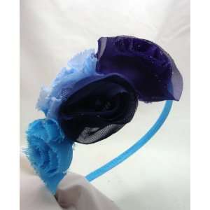  Blue Chiffon Flower Headband: Everything Else
