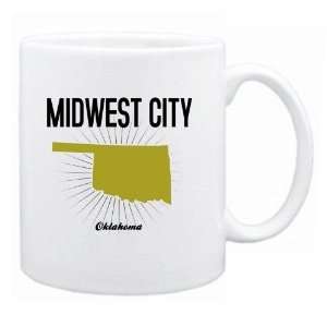   Midwest City Usa State   Star Light  Oklahoma Mug Usa City Home