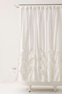 Anthropologie   Waves Of Ruffles Shower Curtain  