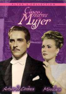 CINCO ROSTROS DE MUJER (1947) ARTURO CORDOVA NEW DVD  