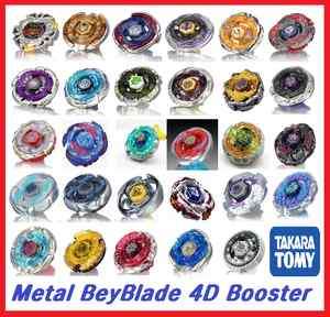 Takara Tomy]Metal BeyBlade 2, Metal BeyBlade 4D Boosters (NO LAUNCHER 