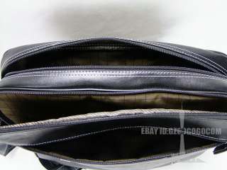   fashion leather shoulder bag messenger hand laptop big briefcase 292BK
