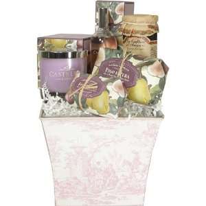 Fig Luxury Spa and Gourmet French Gift Basket, Basic  
