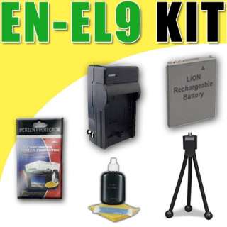    EL9 Replacement Battery/Charger for Nikon D5000 D3000 D60 D40  