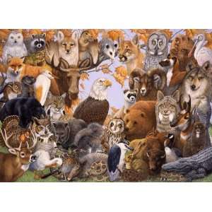  Ravensburger North American Animals   300 Piece Discover 